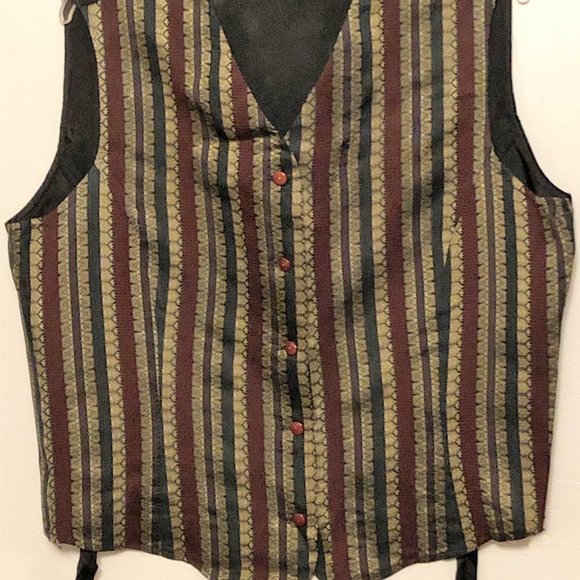 COPY - Jaclyn Smith striped vest 18W  💥HOST PICK💥 - Picture 1 of 6